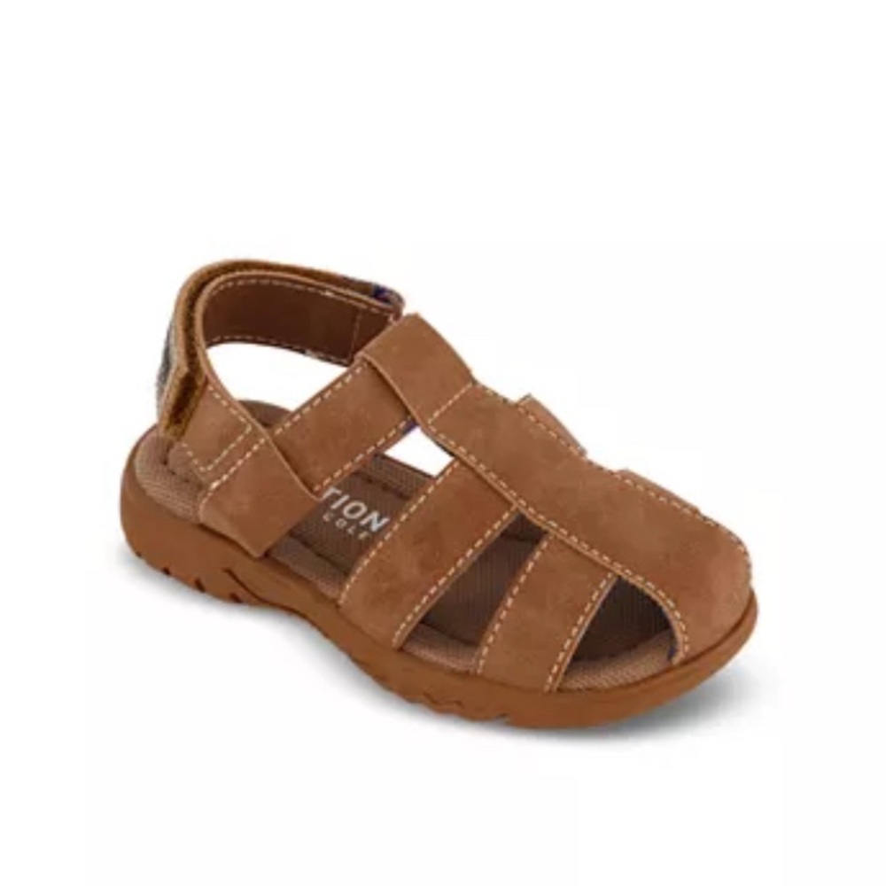 Kenneth Cole Reaction Boys' Benjamin Casey Fisherman Sandals - Toddler Size 8 - Picture 5 of 5
